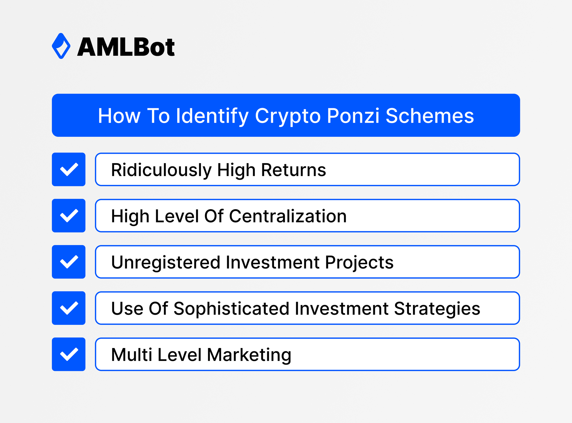 How to Identify Crypto Ponzi Schemes