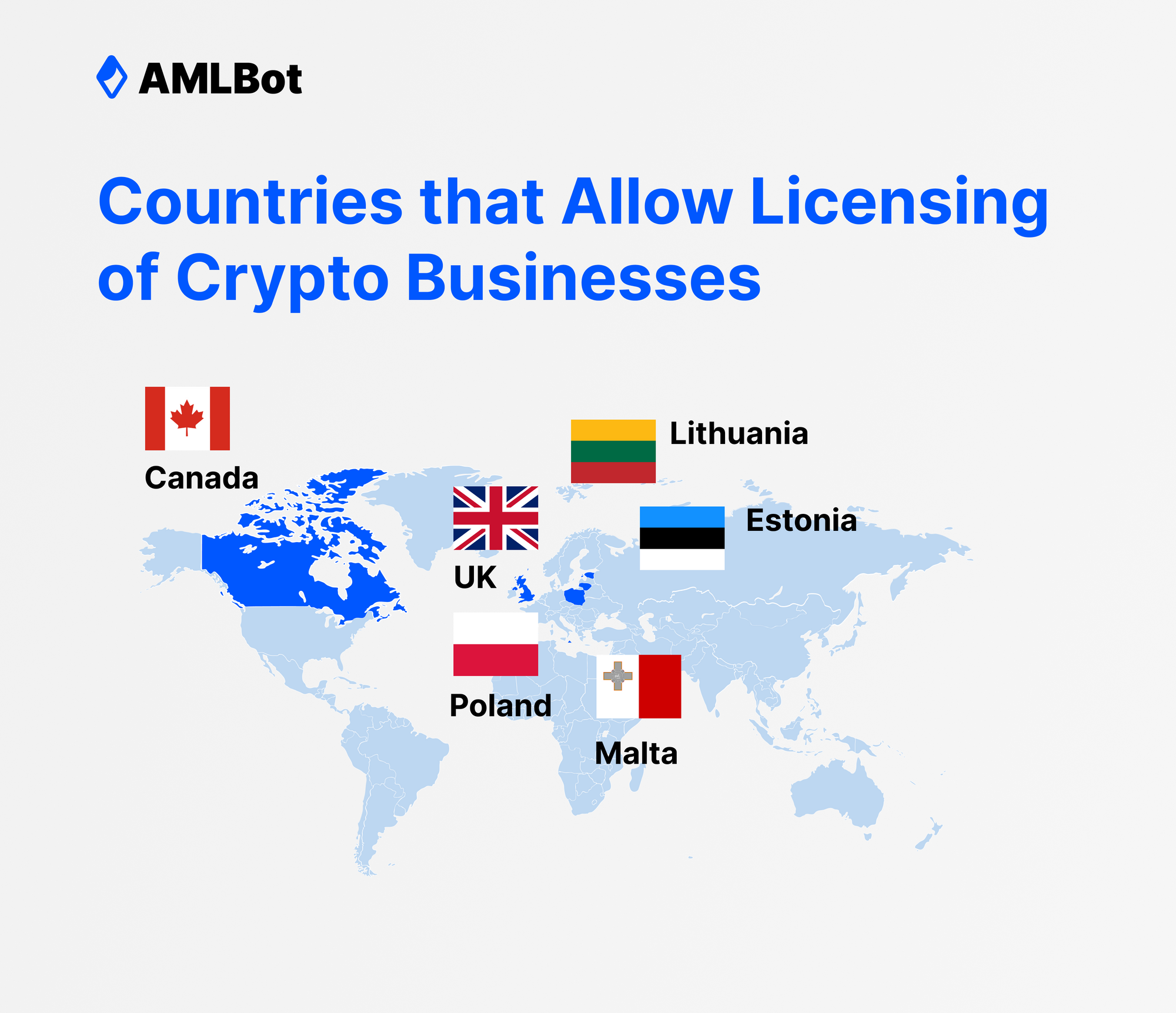 Countries that Allow Licensing of Crypto Businesses