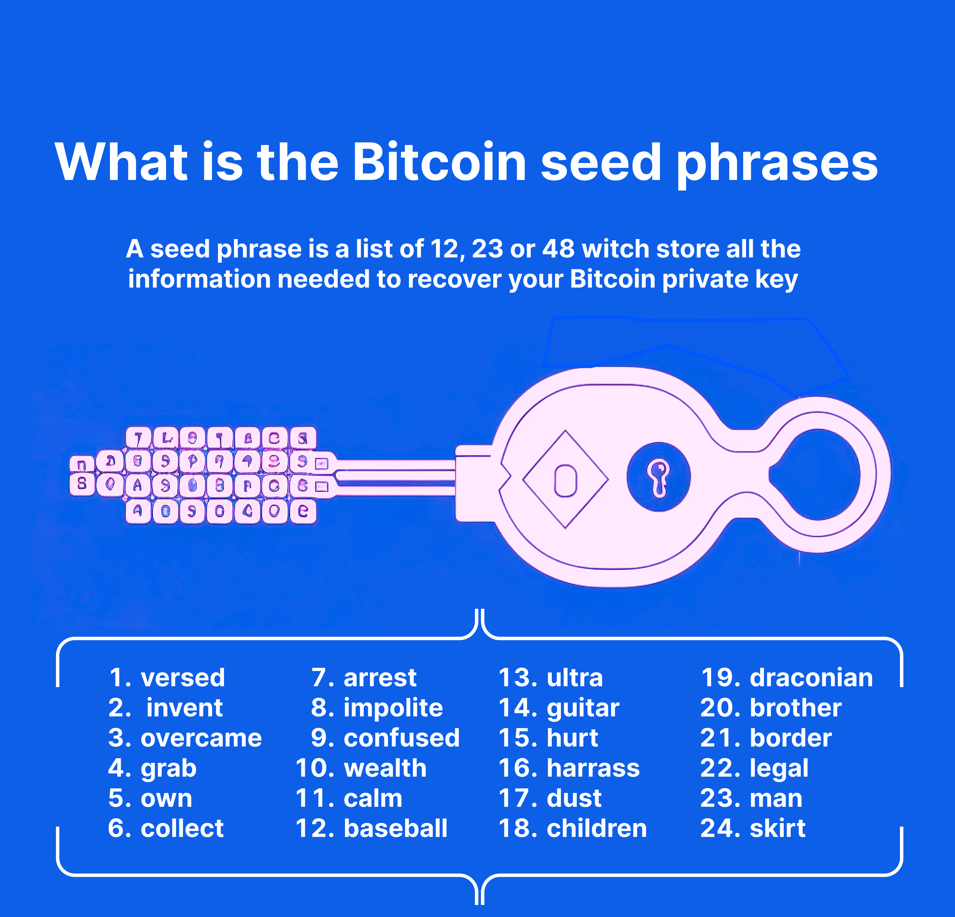 what is the bitcoin seed phrases