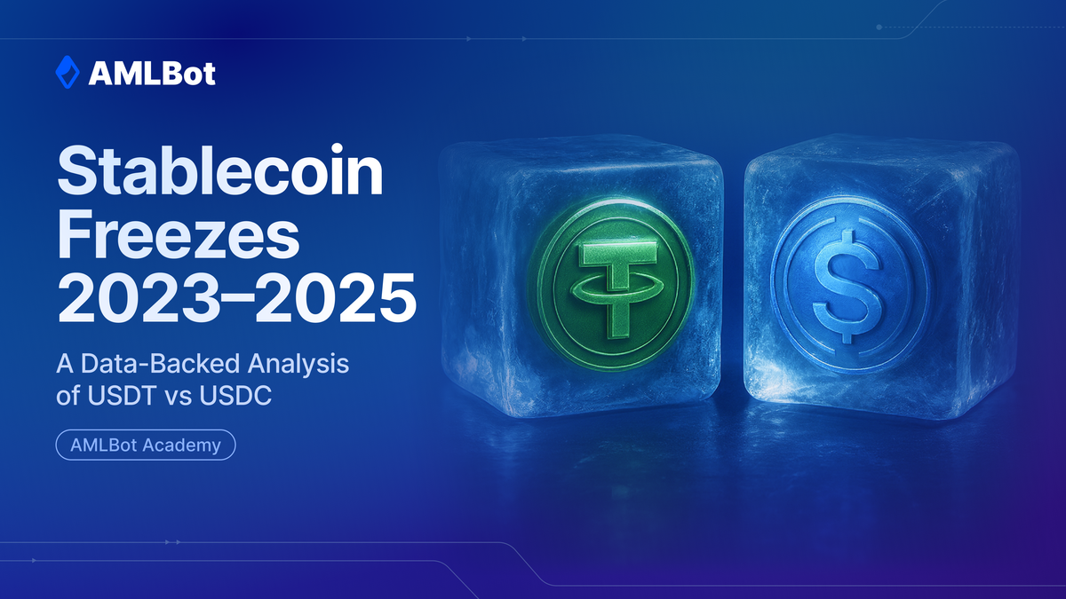 Stablecoin Freezes 2023–2025: Data Analysis of USDT vs USDC
