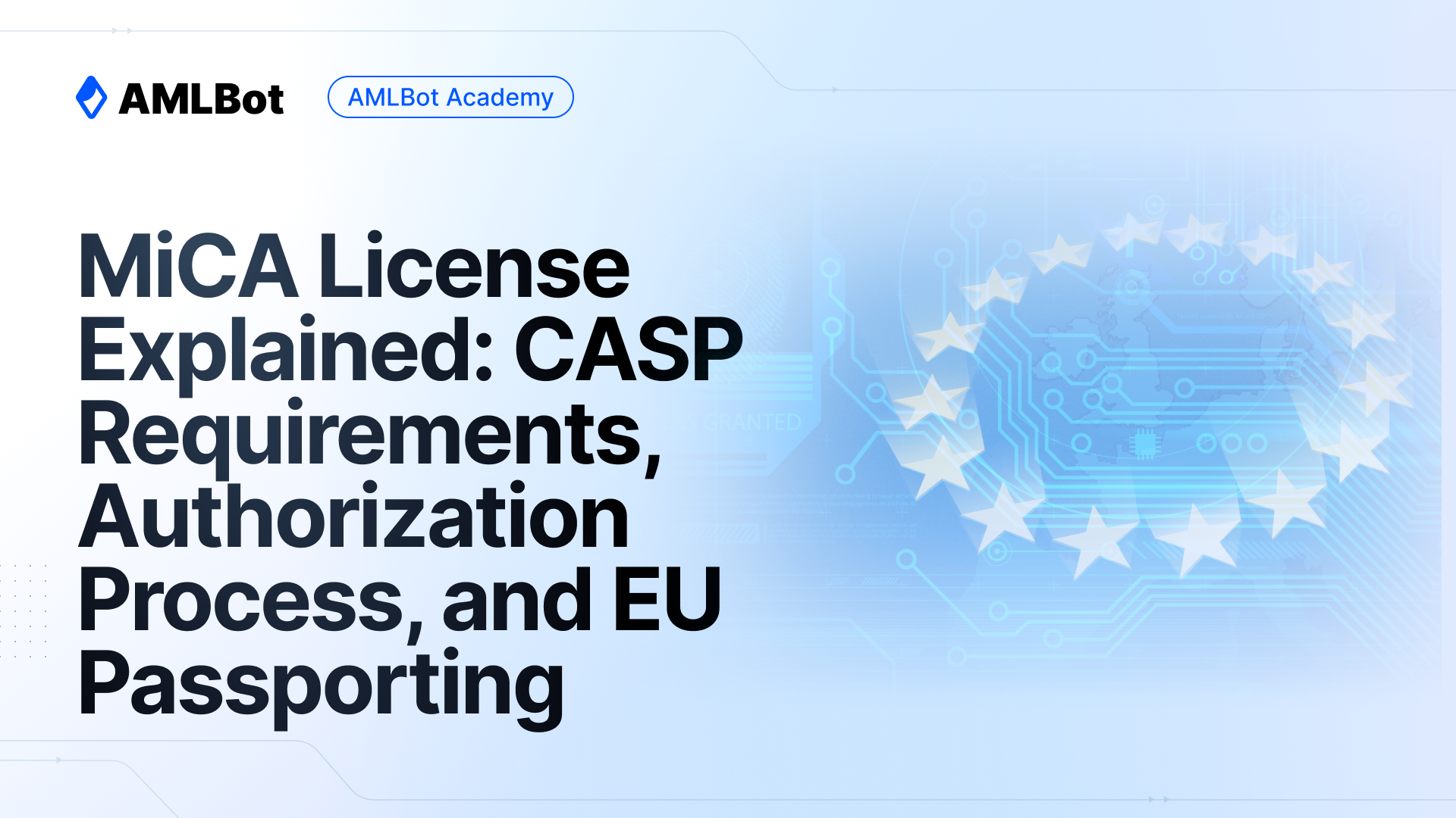 MiCA and the Main Requirements of the New Crypto Regulatory Framework: A Guide for Crypto Businesses