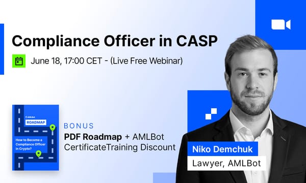 Webinar Replay: Compliance Officer in CASP — Who Really Needs One?